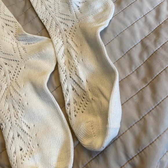 Argyle crystal cc chanel socks bets fits 5-7 Italy soft luxurious I have in Blk - Picture 6 of 9